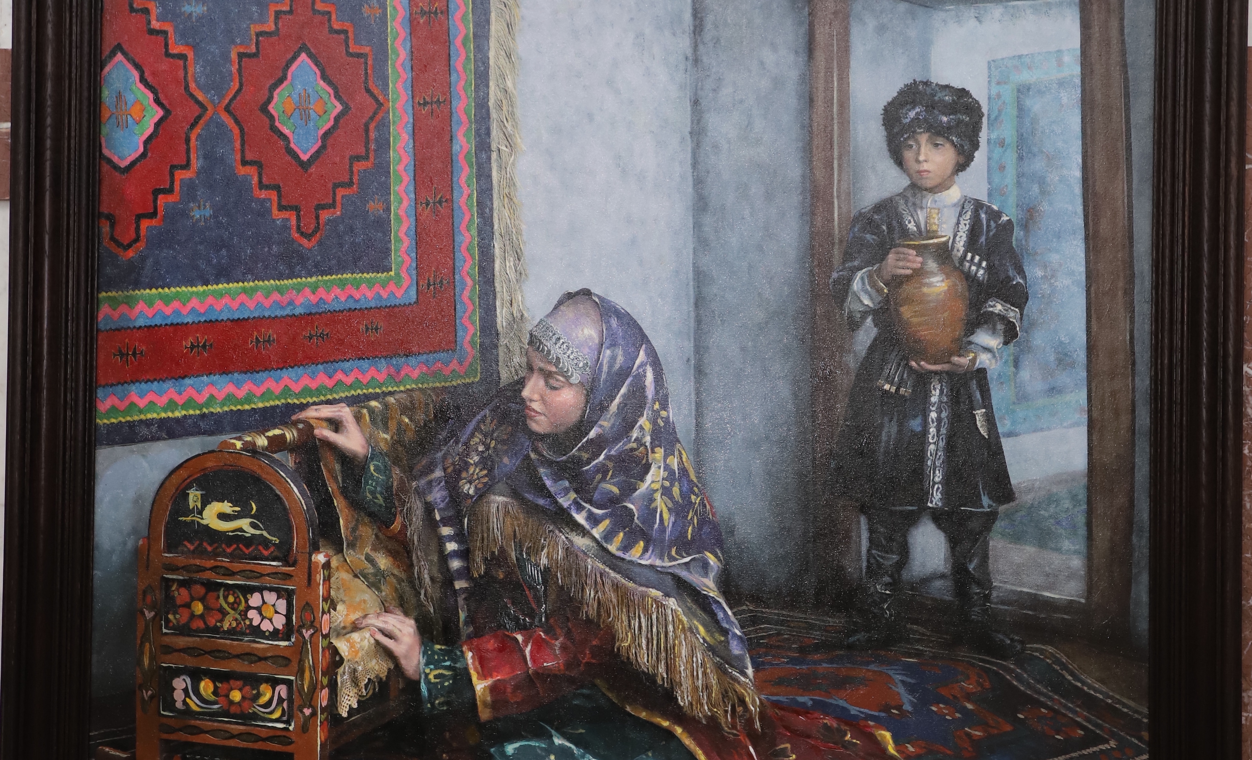 Гармония слов и красок: Стихотворение «Мама» Расула Гамзатова в картине Лизы Анисимовой